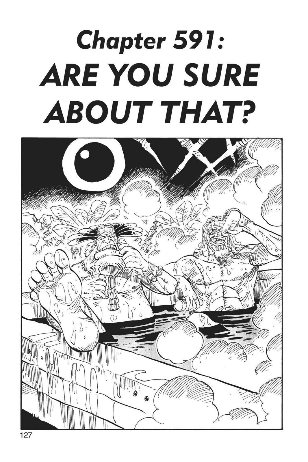 One Piece Manga Manga Chapter - 591 - image 1