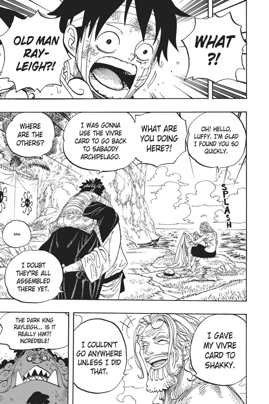 One Piece Manga Manga Chapter - 591 - image 5