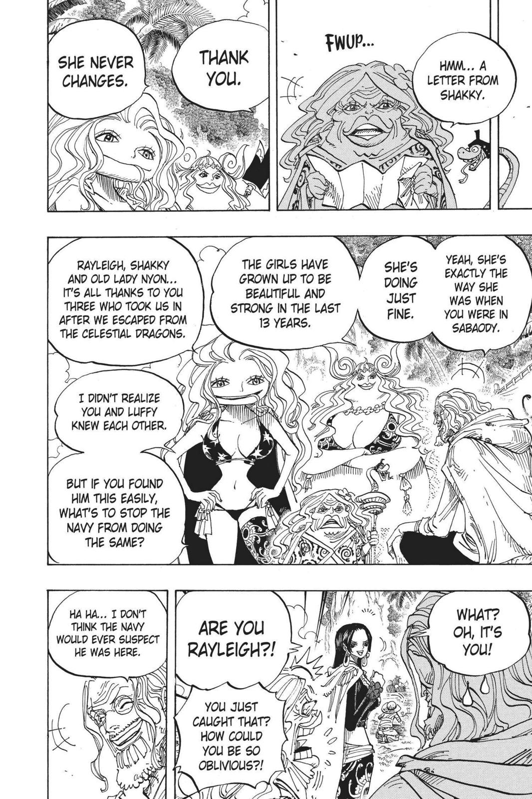 One Piece Manga Manga Chapter - 591 - image 8