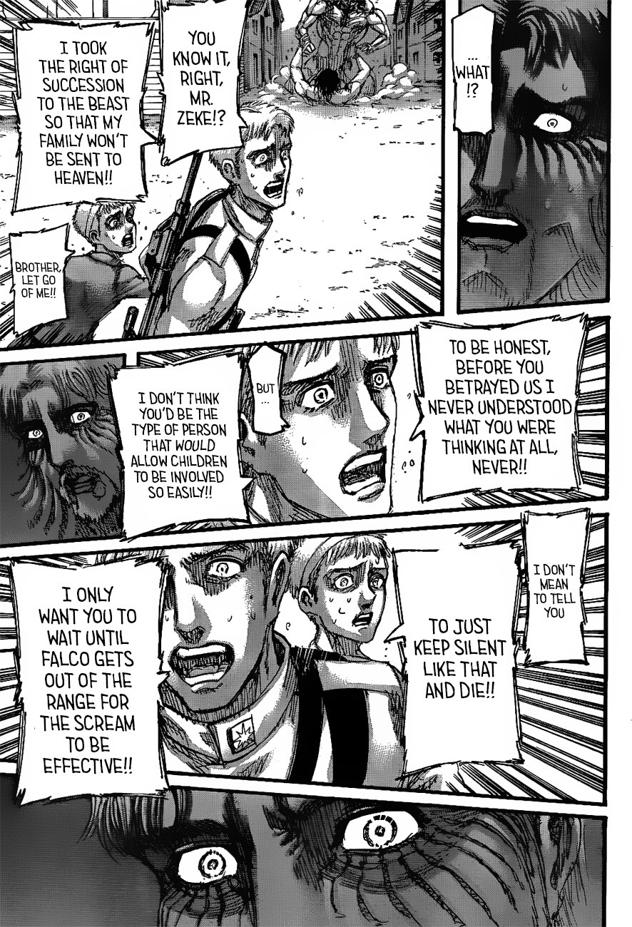 Attack on Titan Manga Manga Chapter - 119 - image 16