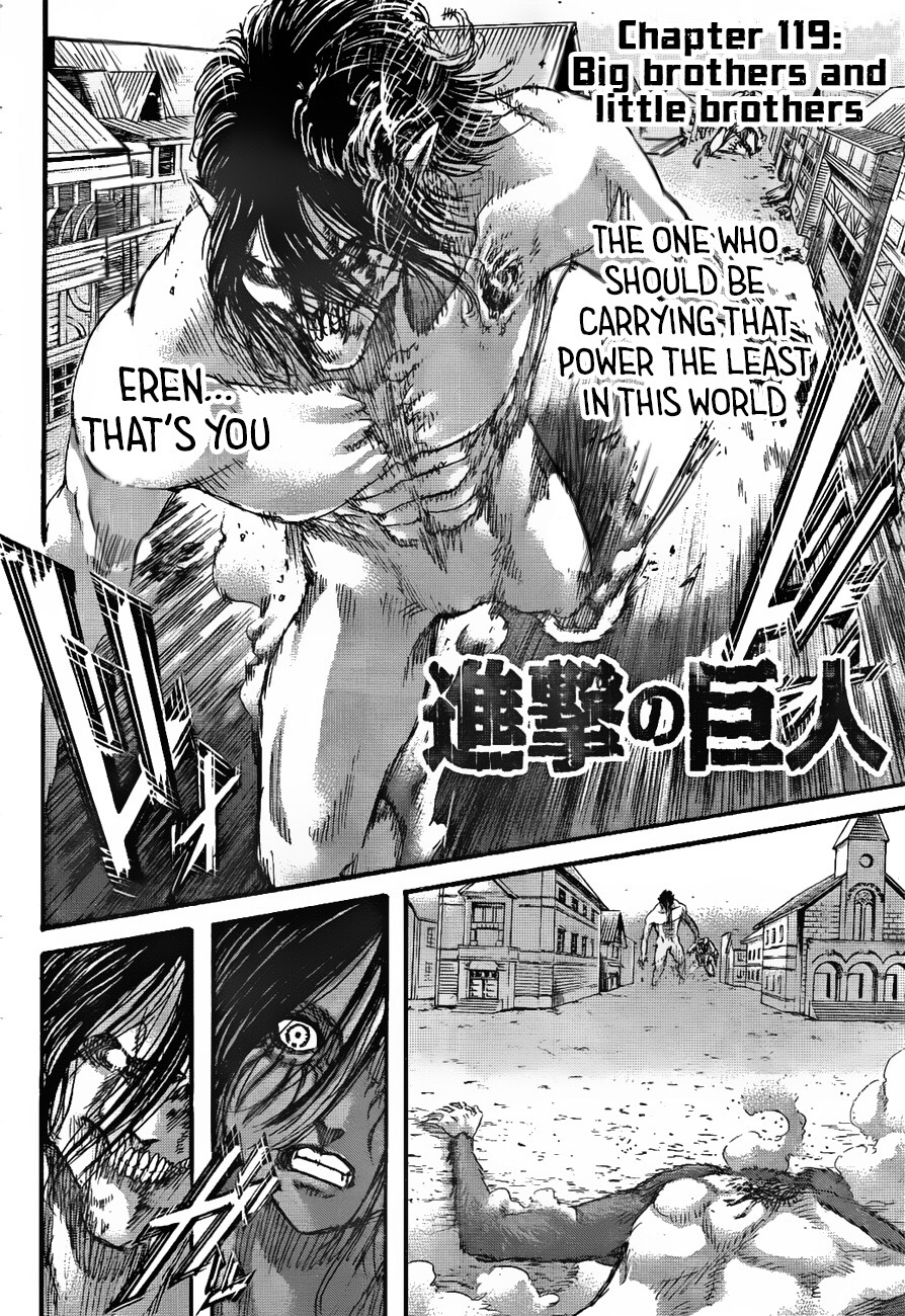 Attack on Titan Manga Manga Chapter - 119 - image 3