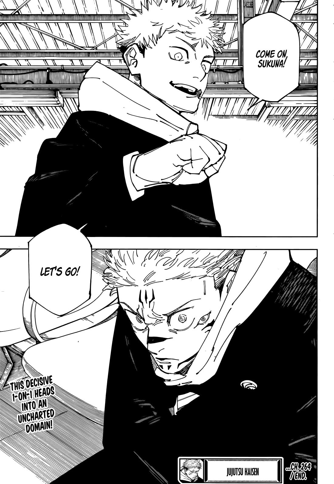 Jujutsu Kaisen Manga Chapter - 264 - image 19