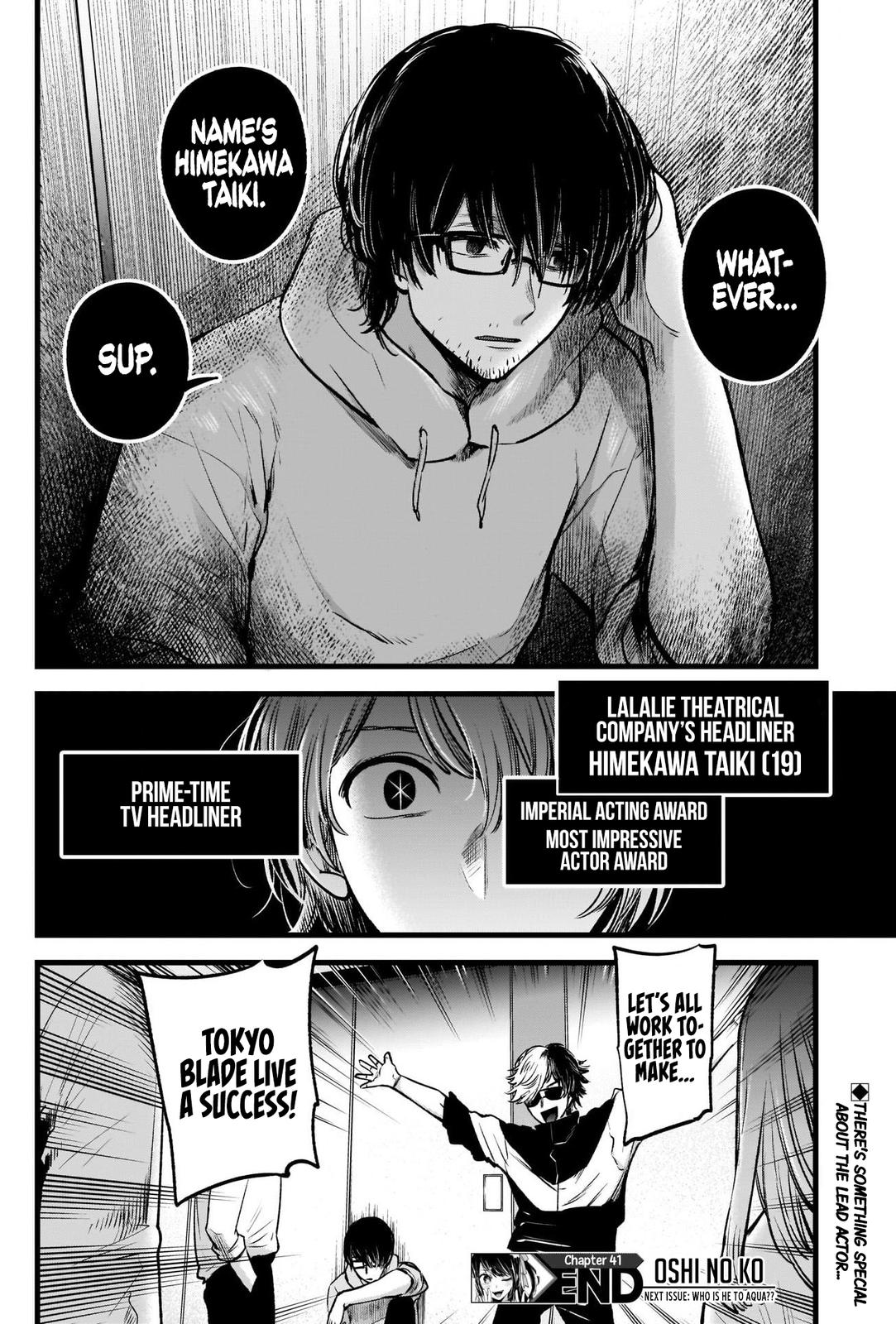Oshi No Ko Manga Manga Chapter - 41 - image 20