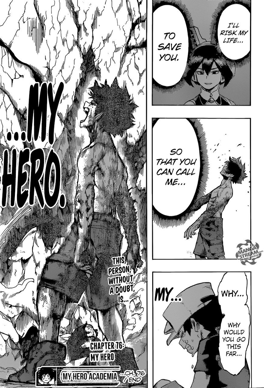 My Hero Academia Manga Manga Chapter - 76 - image 22