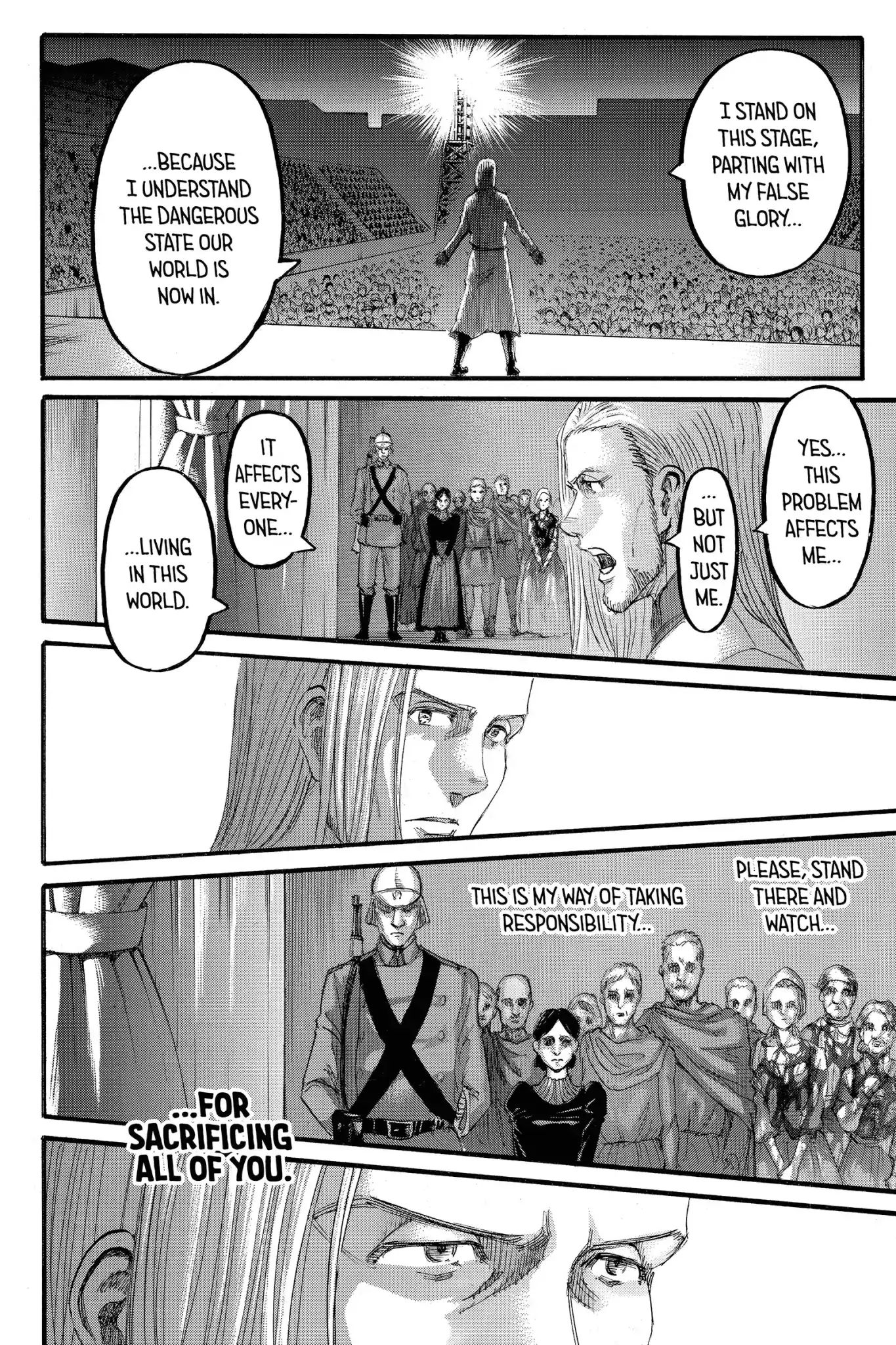 Attack on Titan Manga Manga Chapter - 100 - image 12
