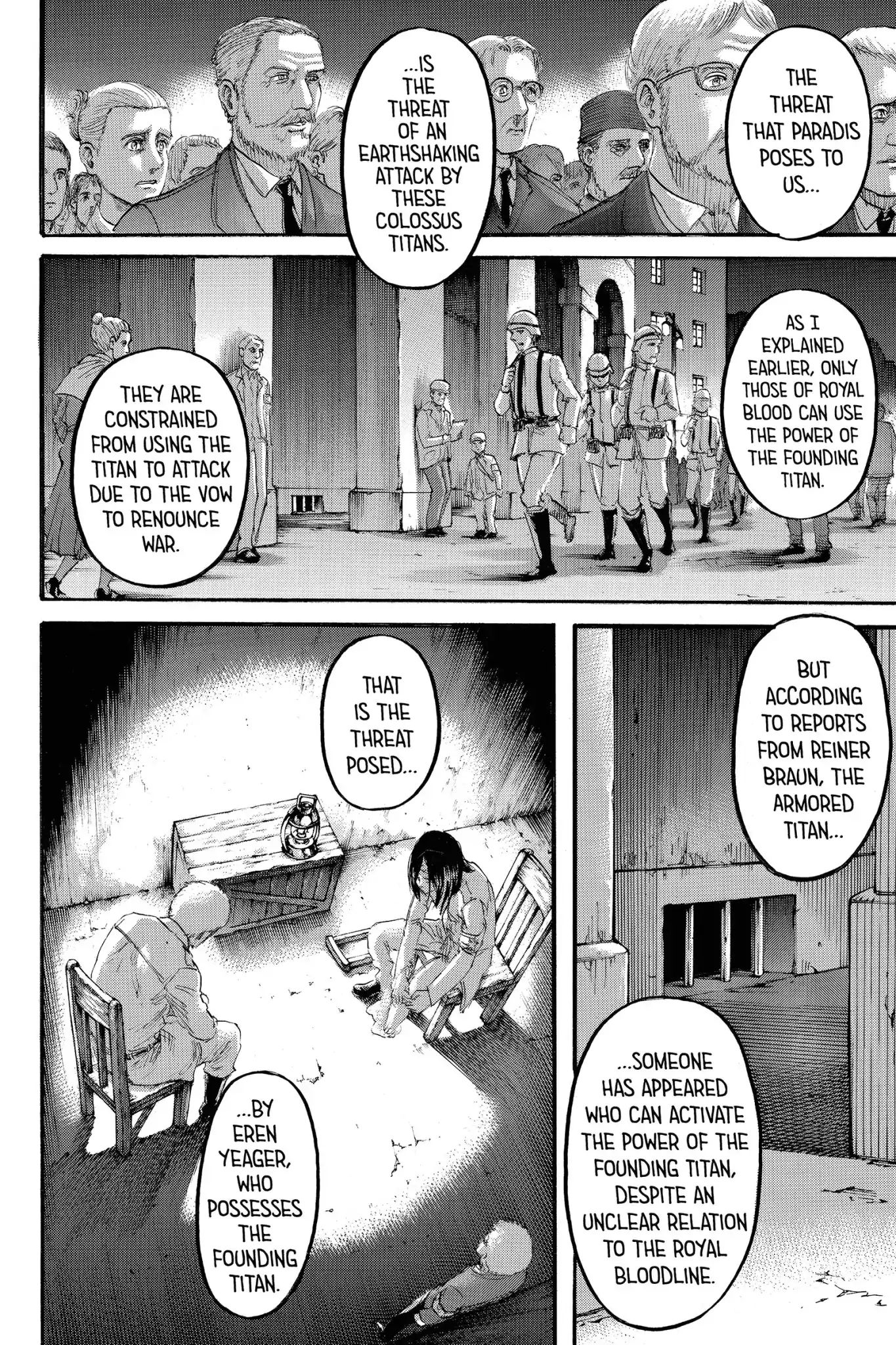 Attack on Titan Manga Manga Chapter - 100 - image 14