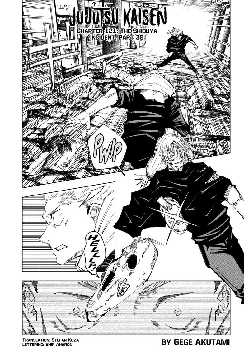 Jujutsu Kaisen Manga Chapter - 121 - image 1