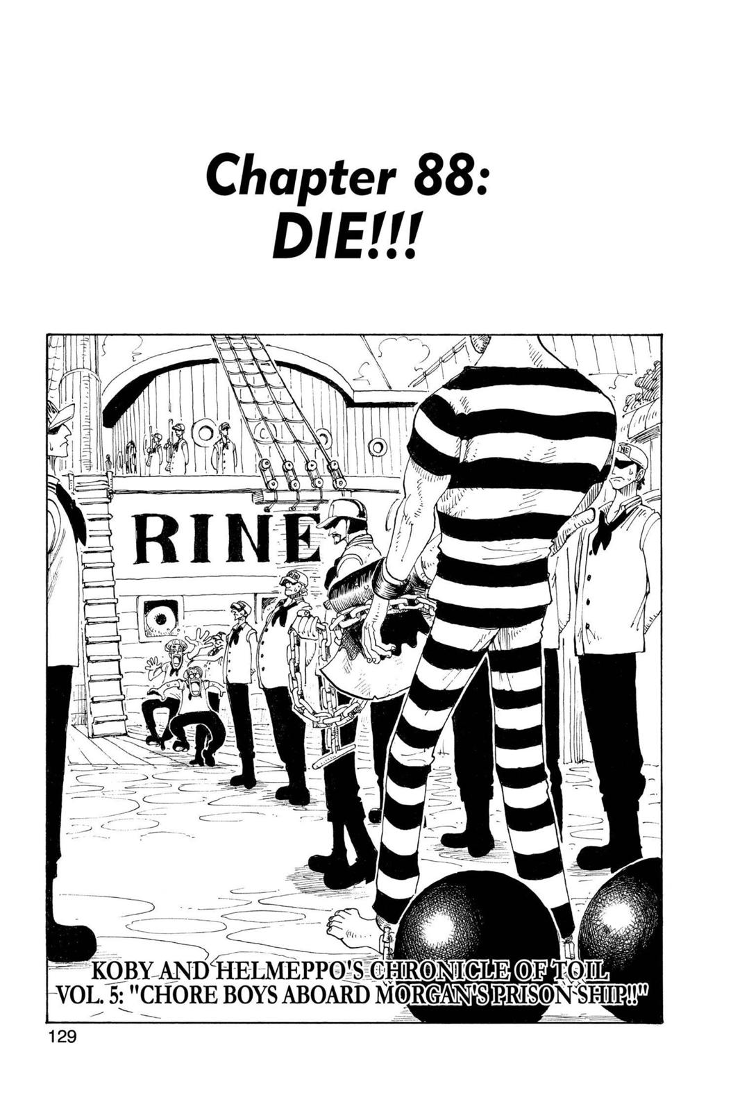 One Piece Manga Manga Chapter - 88 - image 1
