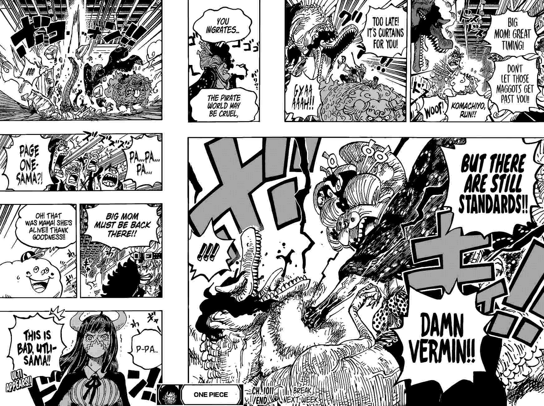 One Piece Manga Manga Chapter - 1011 - image 19