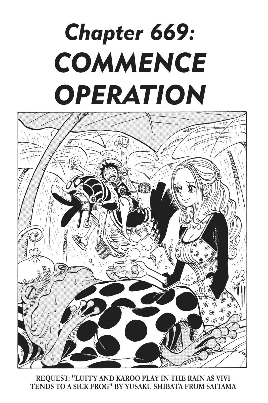 One Piece Manga Manga Chapter - 669 - image 1