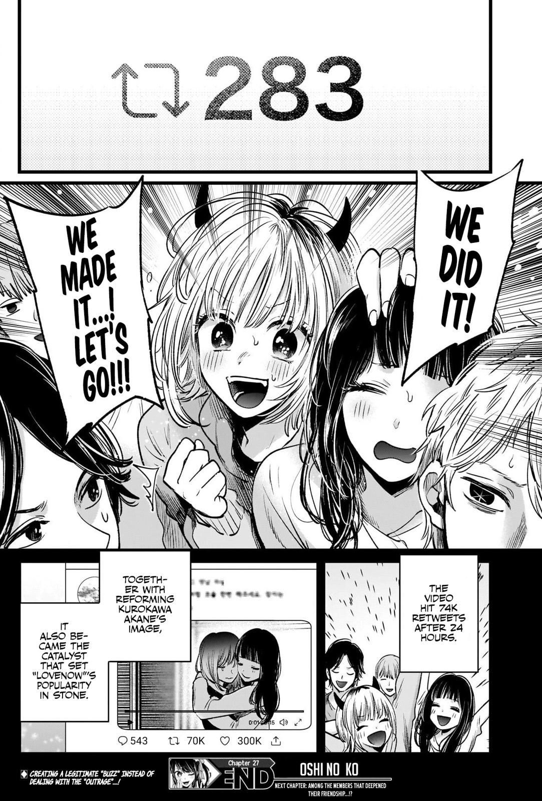 Oshi No Ko Manga Manga Chapter - 27 - image 19