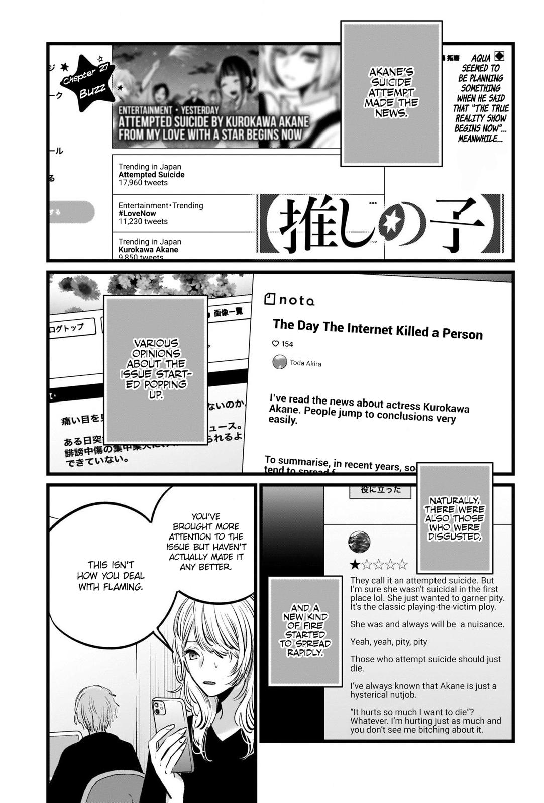 Oshi No Ko Manga Manga Chapter - 27 - image 2