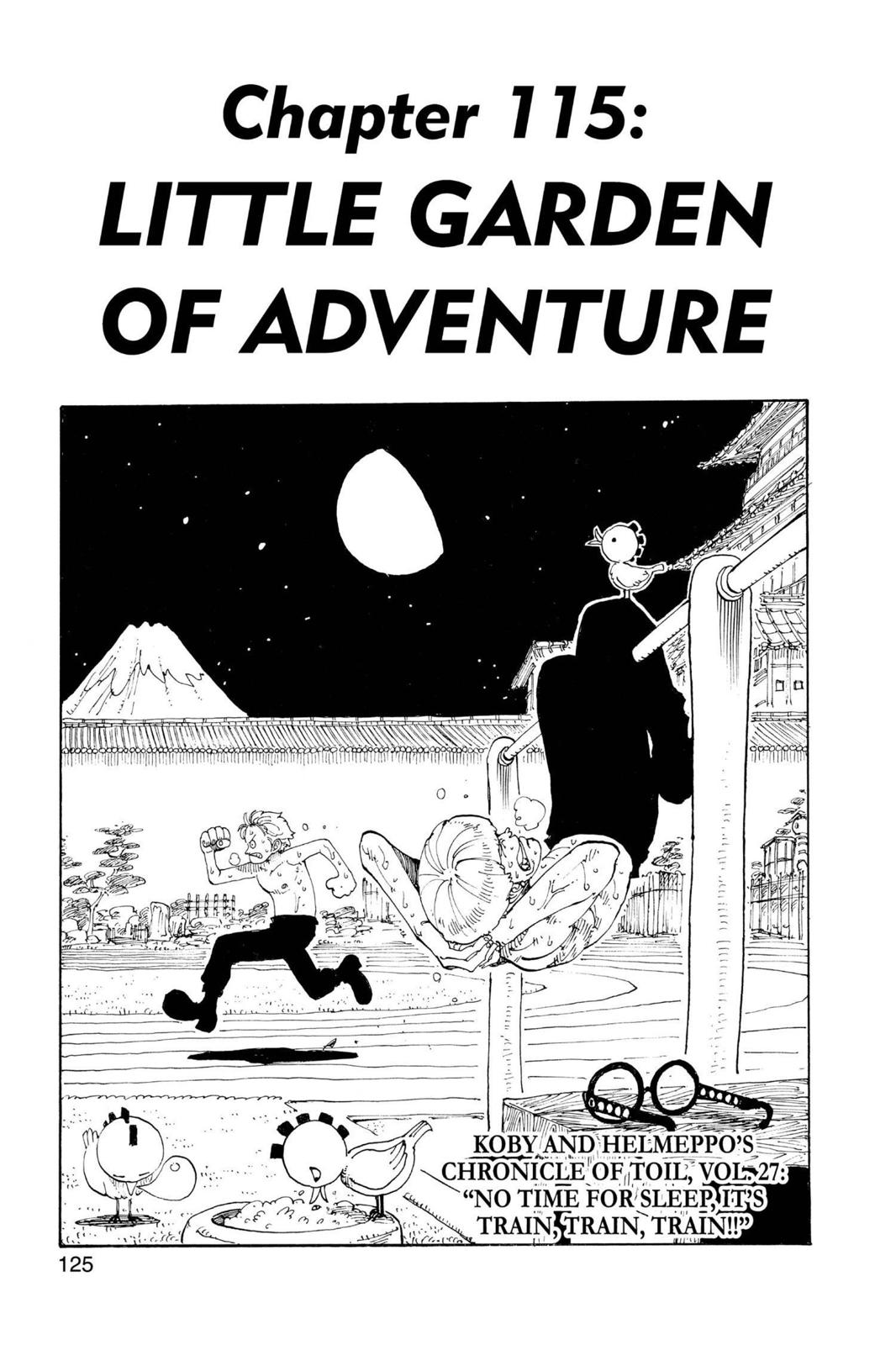 One Piece Manga Manga Chapter - 115 - image 1