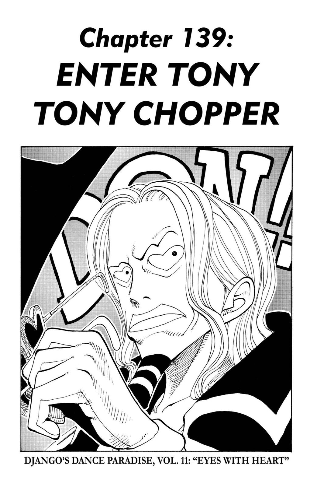 One Piece Manga Manga Chapter - 139 - image 1