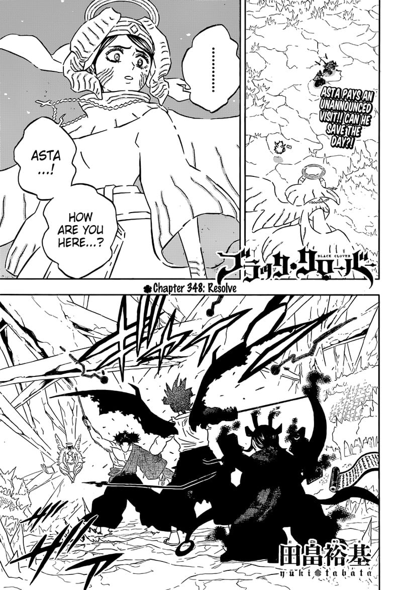 Black Clover Manga Manga Chapter - 348 - image 1
