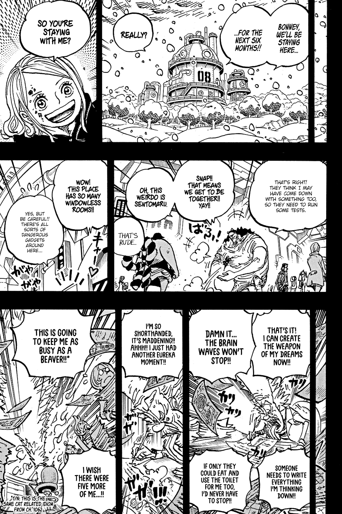 One Piece Manga Manga Chapter - 1100 - image 10