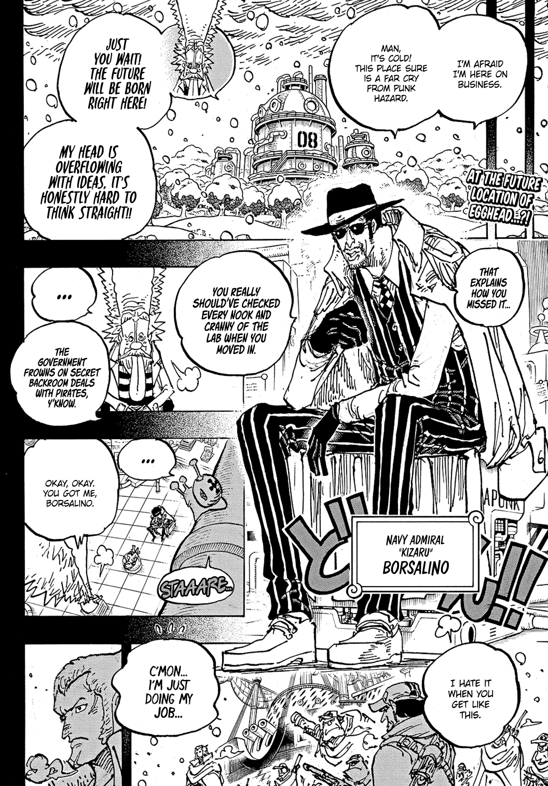 One Piece Manga Manga Chapter - 1100 - image 3
