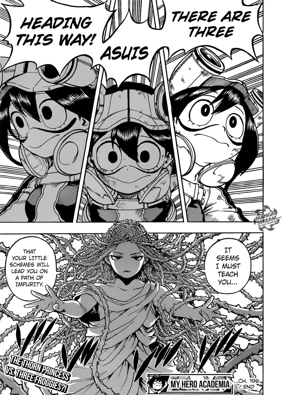 My Hero Academia Manga Manga Chapter - 196 - image 15
