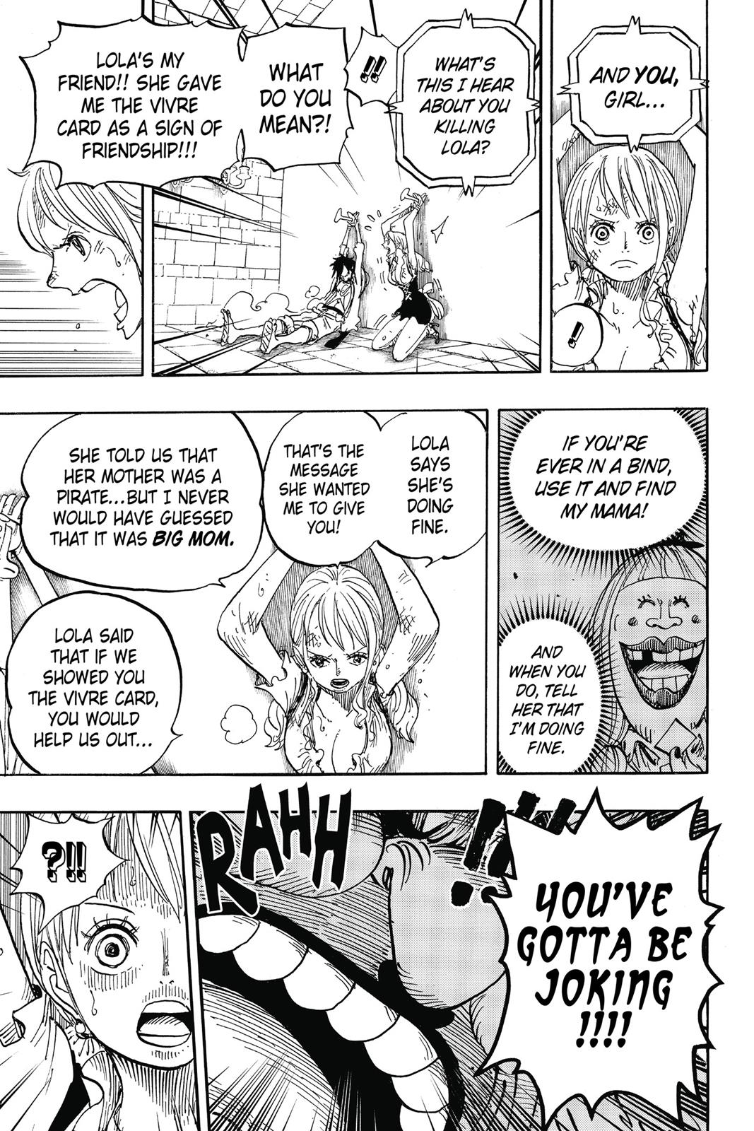 One Piece Manga Manga Chapter - 847 - image 13