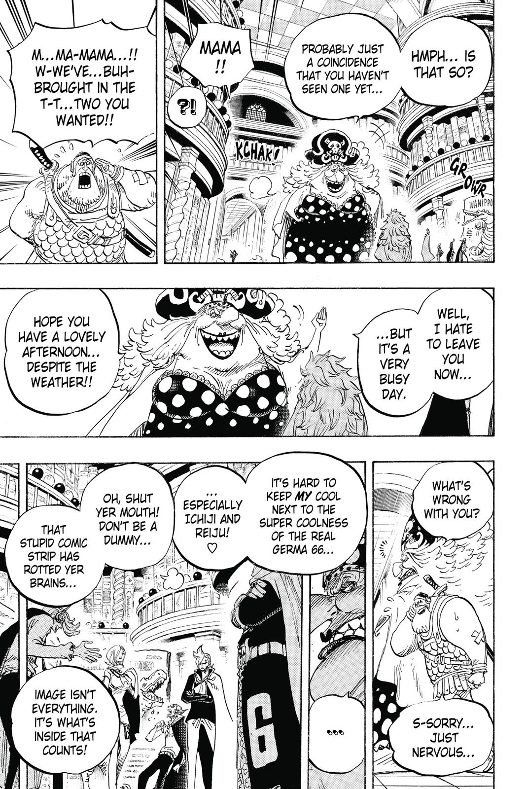 One Piece Manga Manga Chapter - 847 - image 7