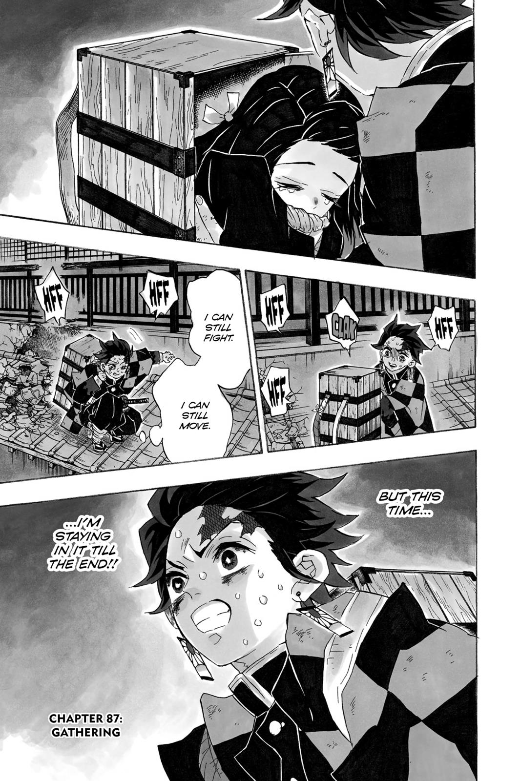 Demon Slayer Manga Manga Chapter - 87 - image 1