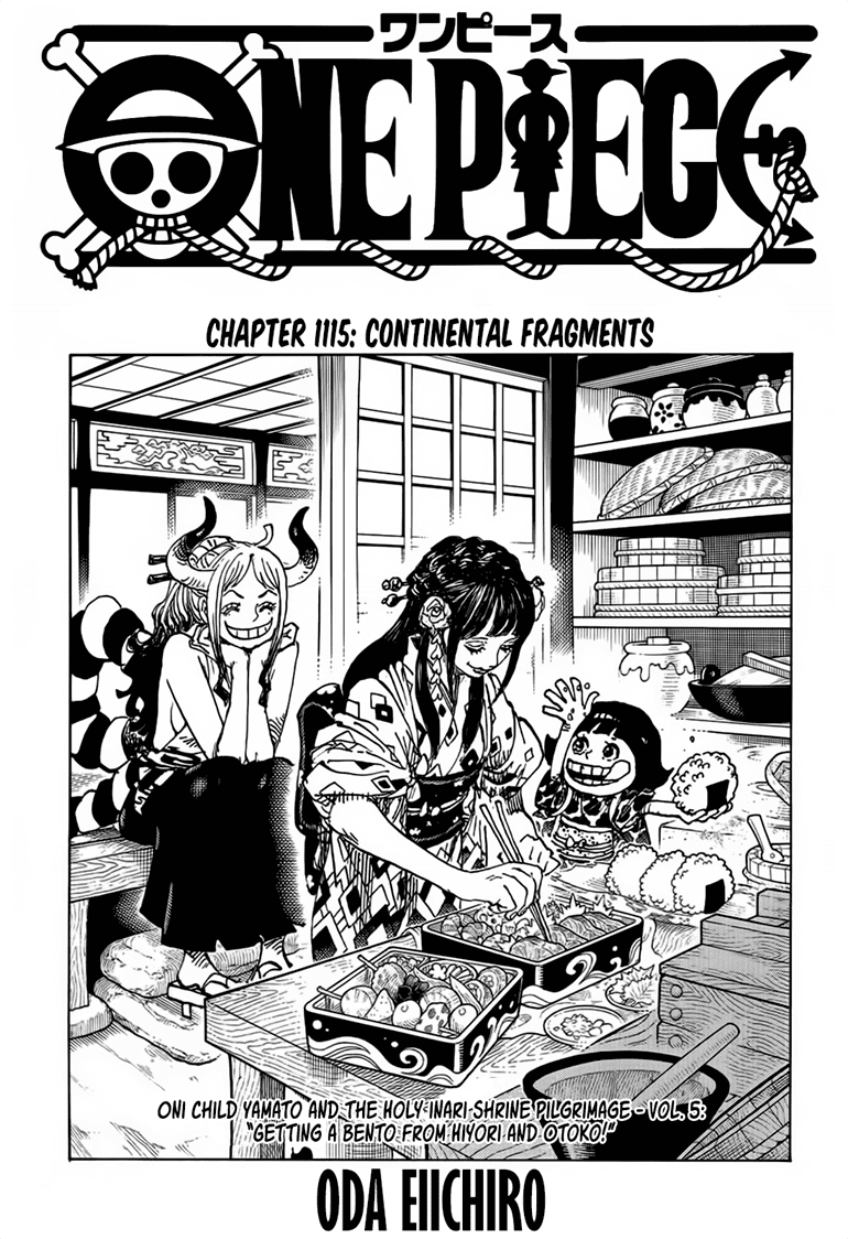 One Piece Manga Manga Chapter - 1115 - image 1