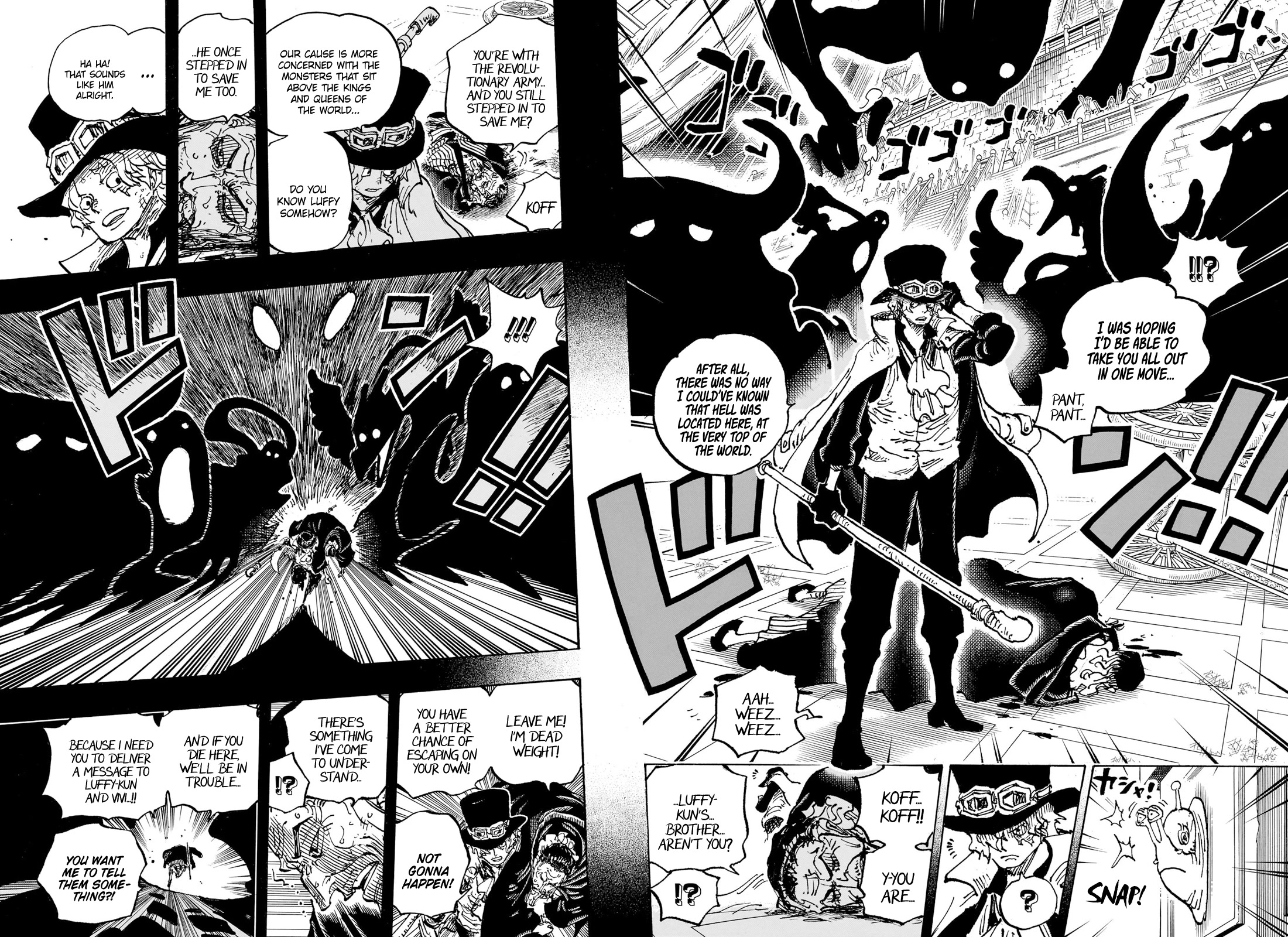 One Piece Manga Manga Chapter - 1085 - image 8
