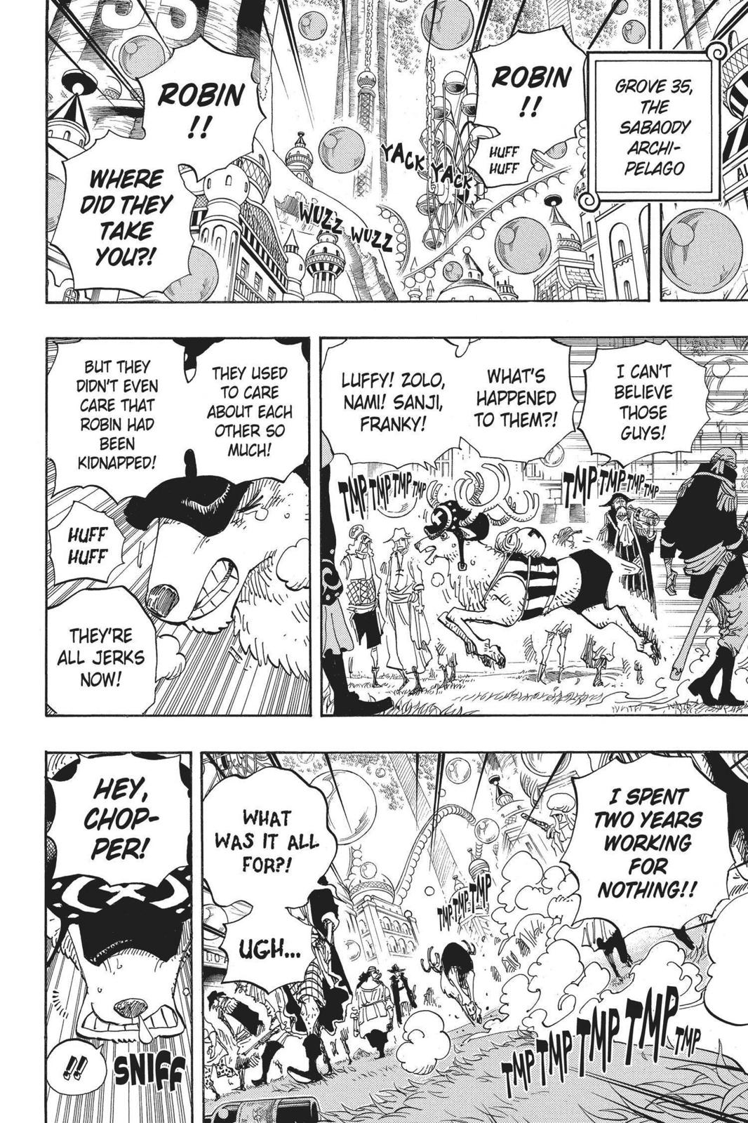 One Piece Manga Manga Chapter - 600 - image 2