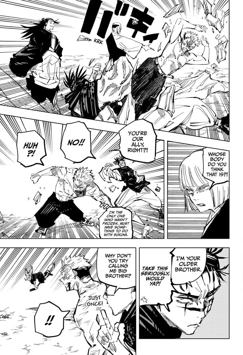 Jujutsu Kaisen Manga Chapter - 135 - image 12