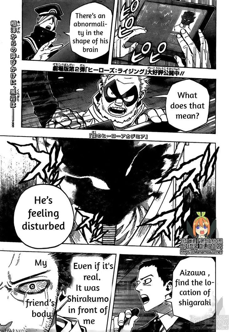 My Hero Academia Manga Manga Chapter - 255 - image 1