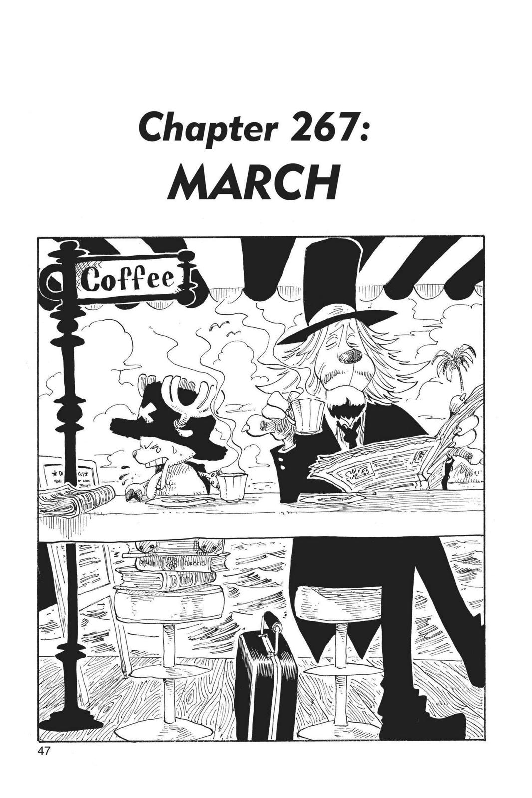 One Piece Manga Manga Chapter - 267 - image 1