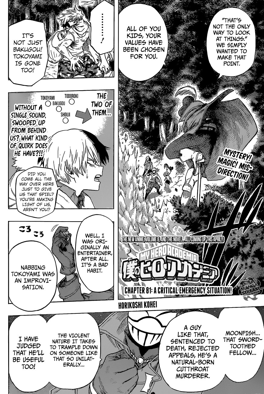 My Hero Academia Manga Manga Chapter - 81 - image 3