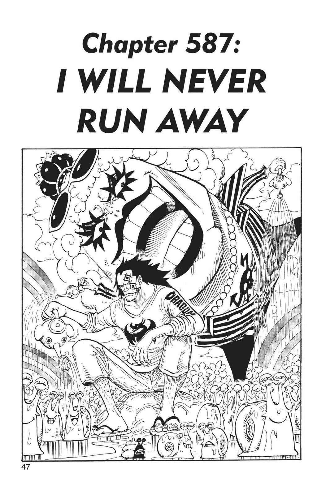 One Piece Manga Manga Chapter - 587 - image 1