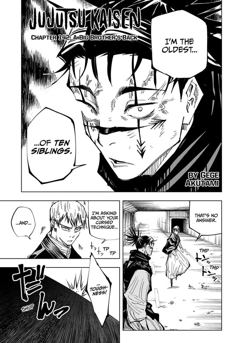 Jujutsu Kaisen Manga Chapter - 142 - image 1