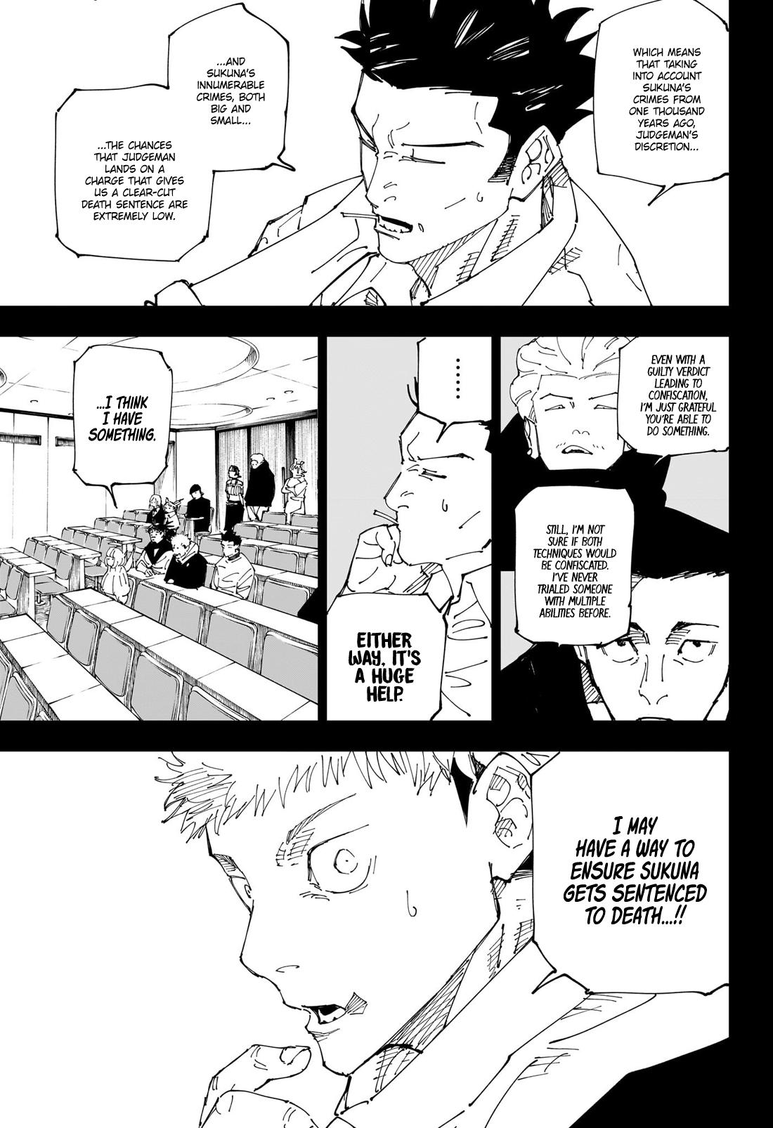 Jujutsu Kaisen Manga Chapter - 244 - image 11