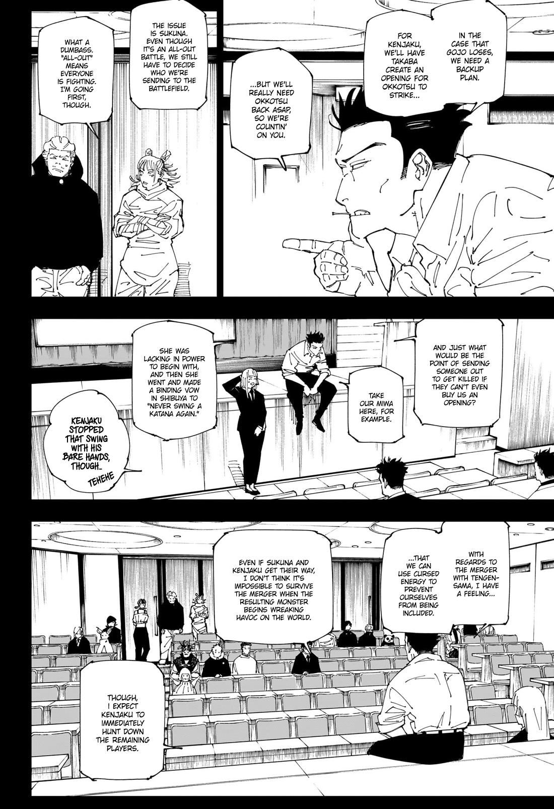 Jujutsu Kaisen Manga Chapter - 244 - image 2