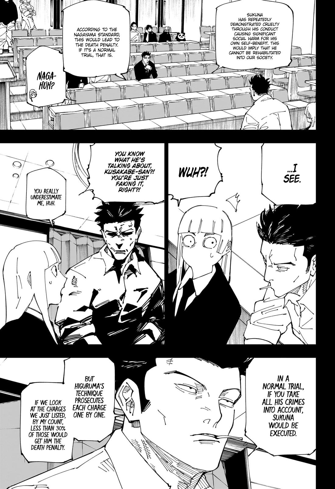 Jujutsu Kaisen Manga Chapter - 244 - image 7