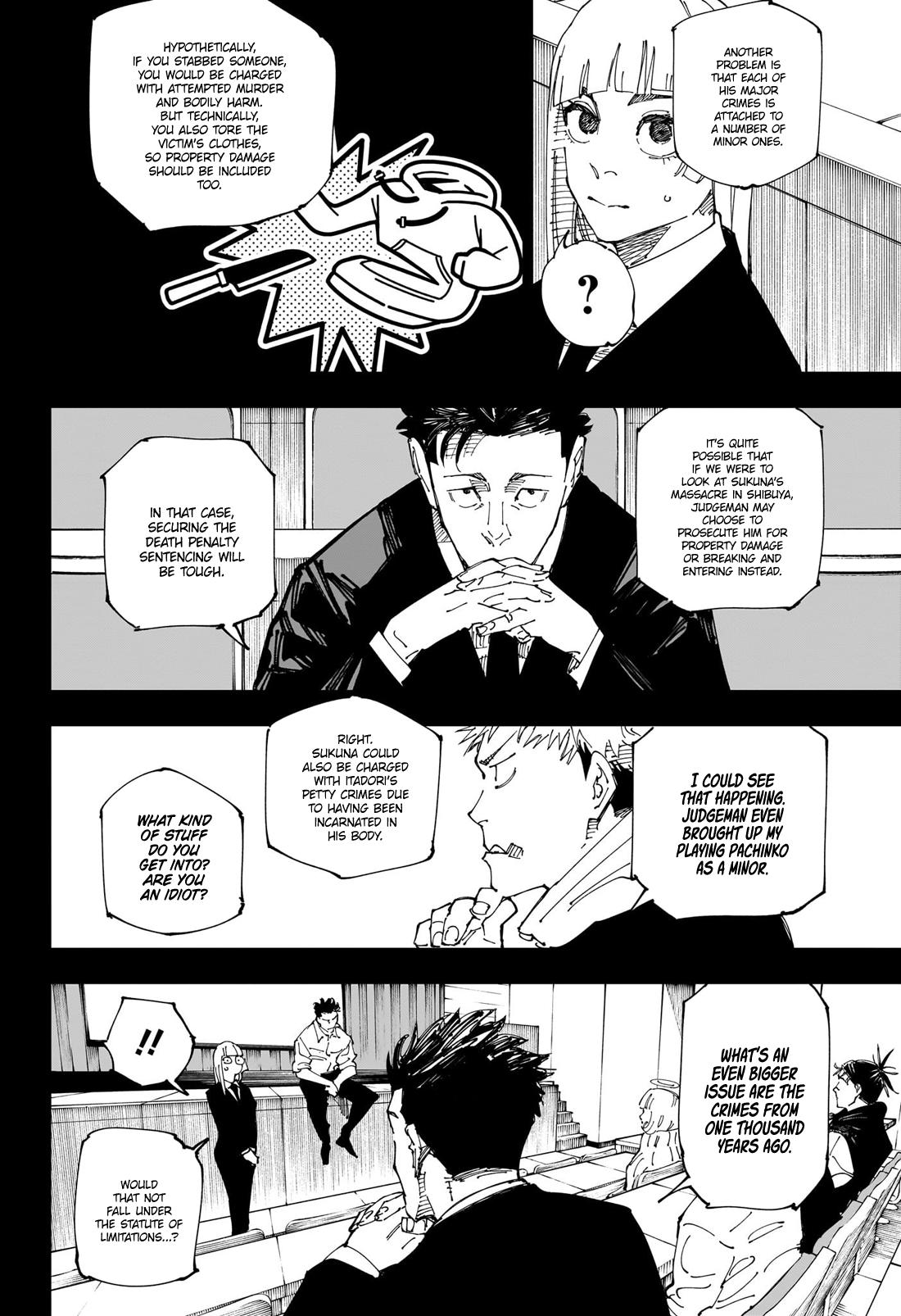 Jujutsu Kaisen Manga Chapter - 244 - image 8