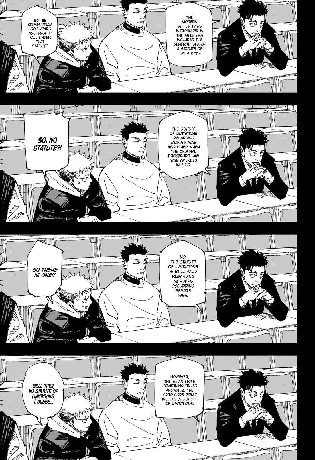 Jujutsu Kaisen Manga Chapter - 244 - image 9