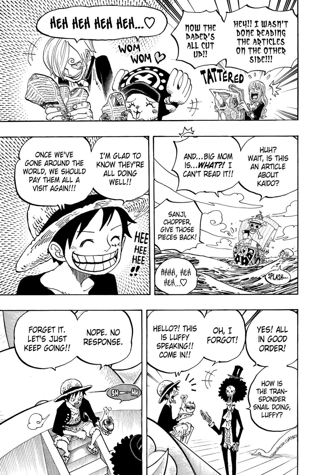 One Piece Manga Manga Chapter - 910 - image 5