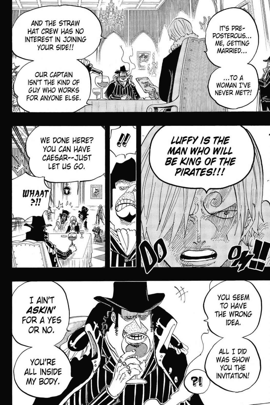 One Piece Manga Manga Chapter - 813 - image 6
