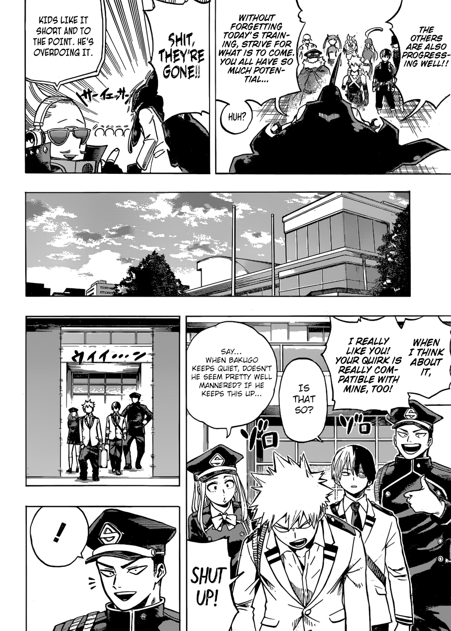 My Hero Academia Manga Manga Chapter - 167 - image 4