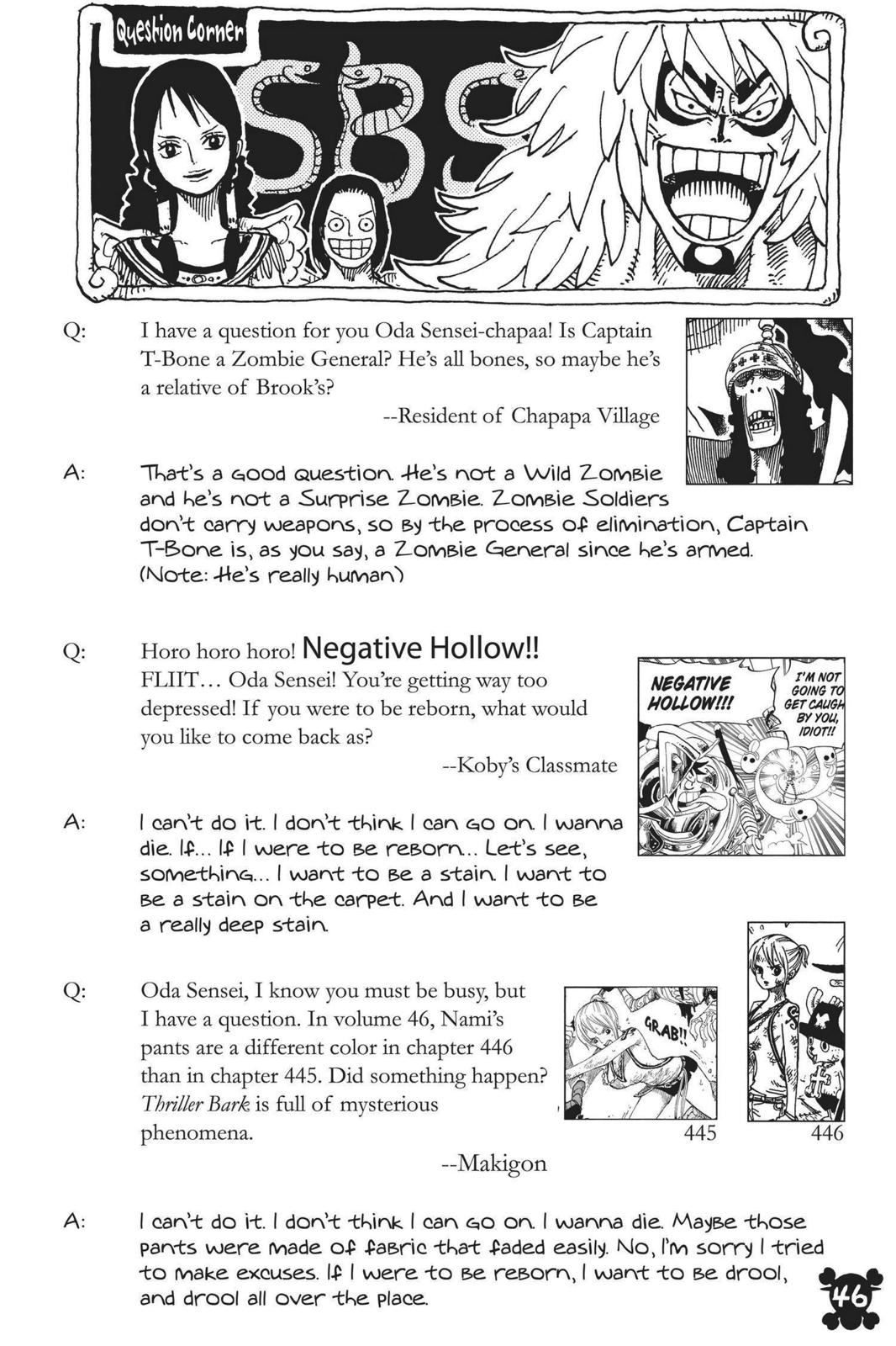One Piece Manga Manga Chapter - 461 - image 20