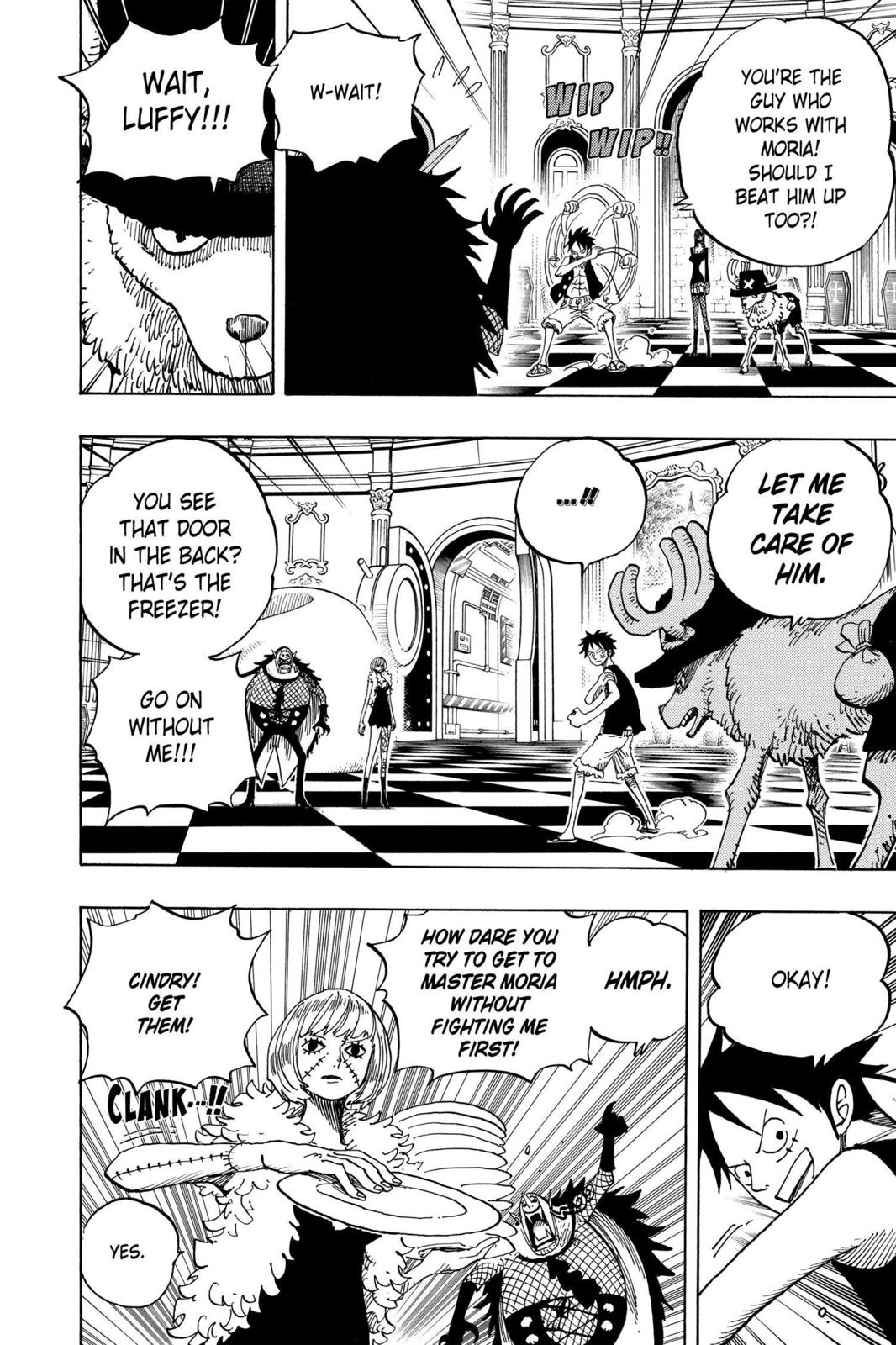 One Piece Manga Manga Chapter - 461 - image 4