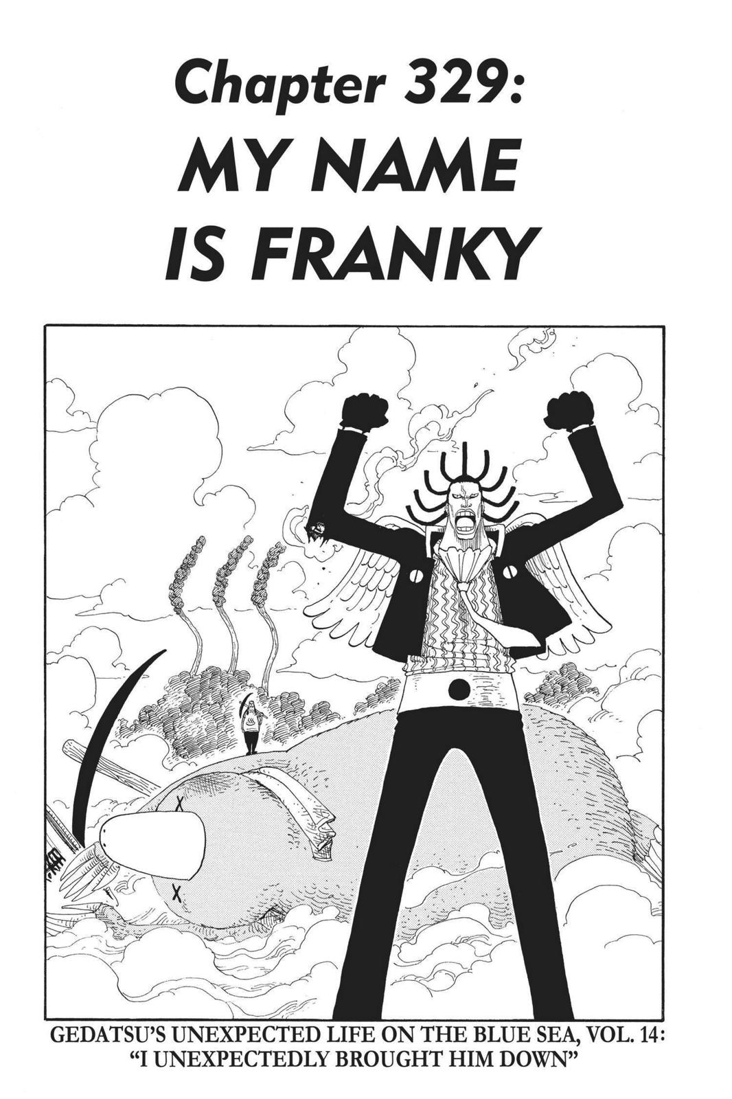 One Piece Manga Manga Chapter - 329 - image 1