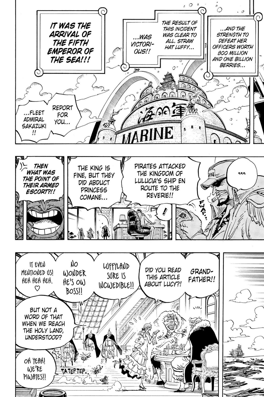 One Piece Manga Manga Chapter - 903 - image 8