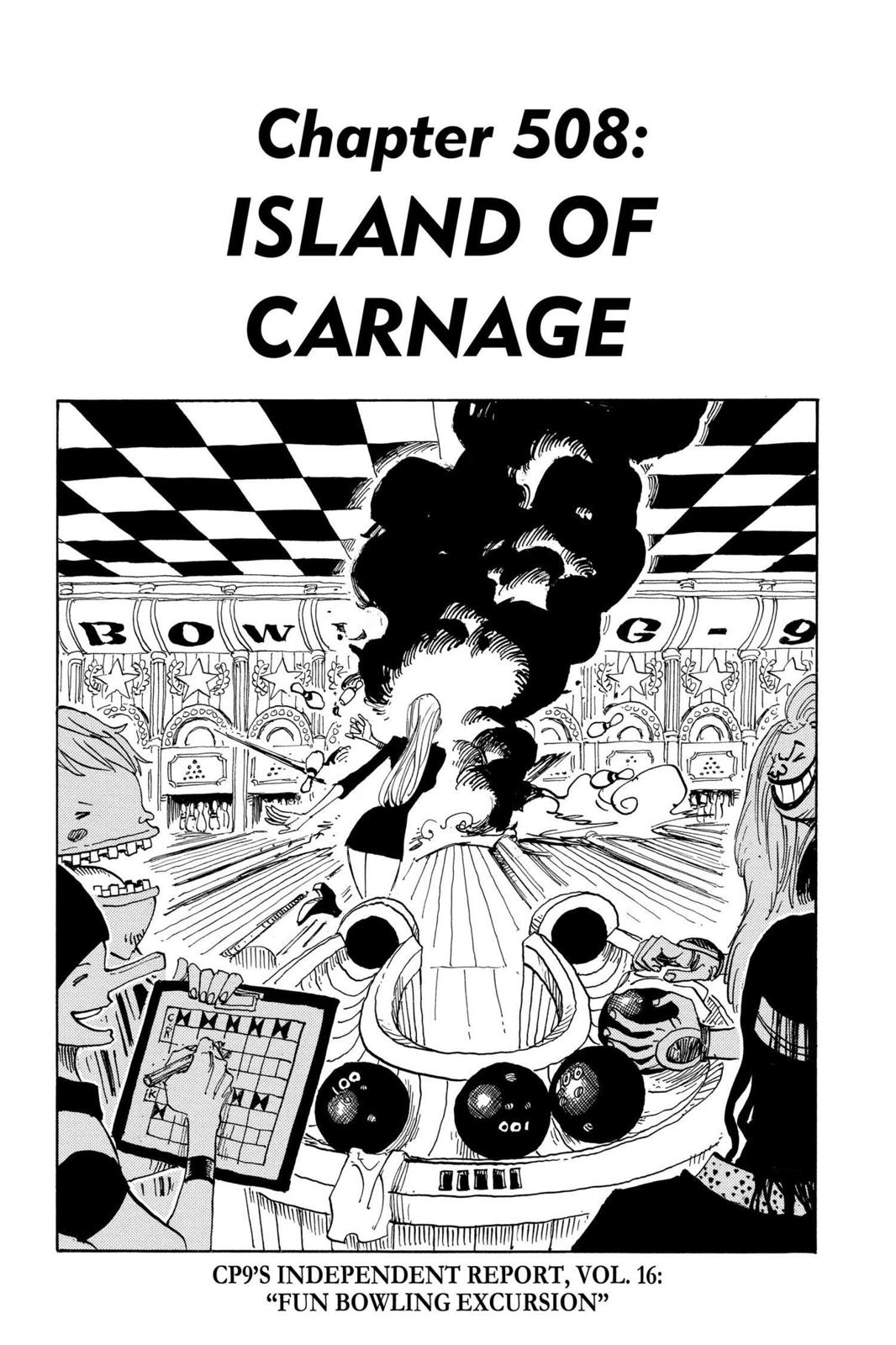 One Piece Manga Manga Chapter - 508 - image 1