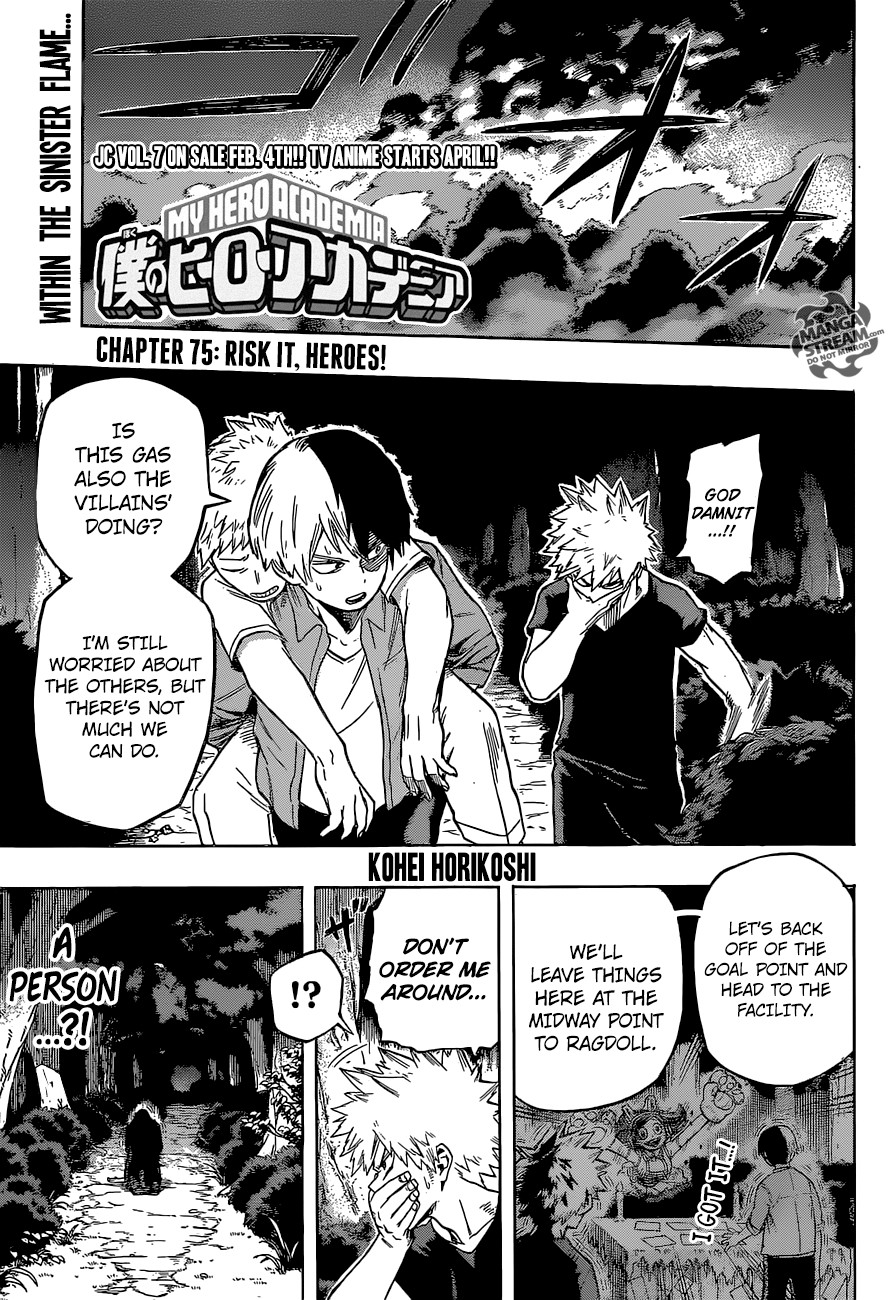 My Hero Academia Manga Manga Chapter - 75 - image 1