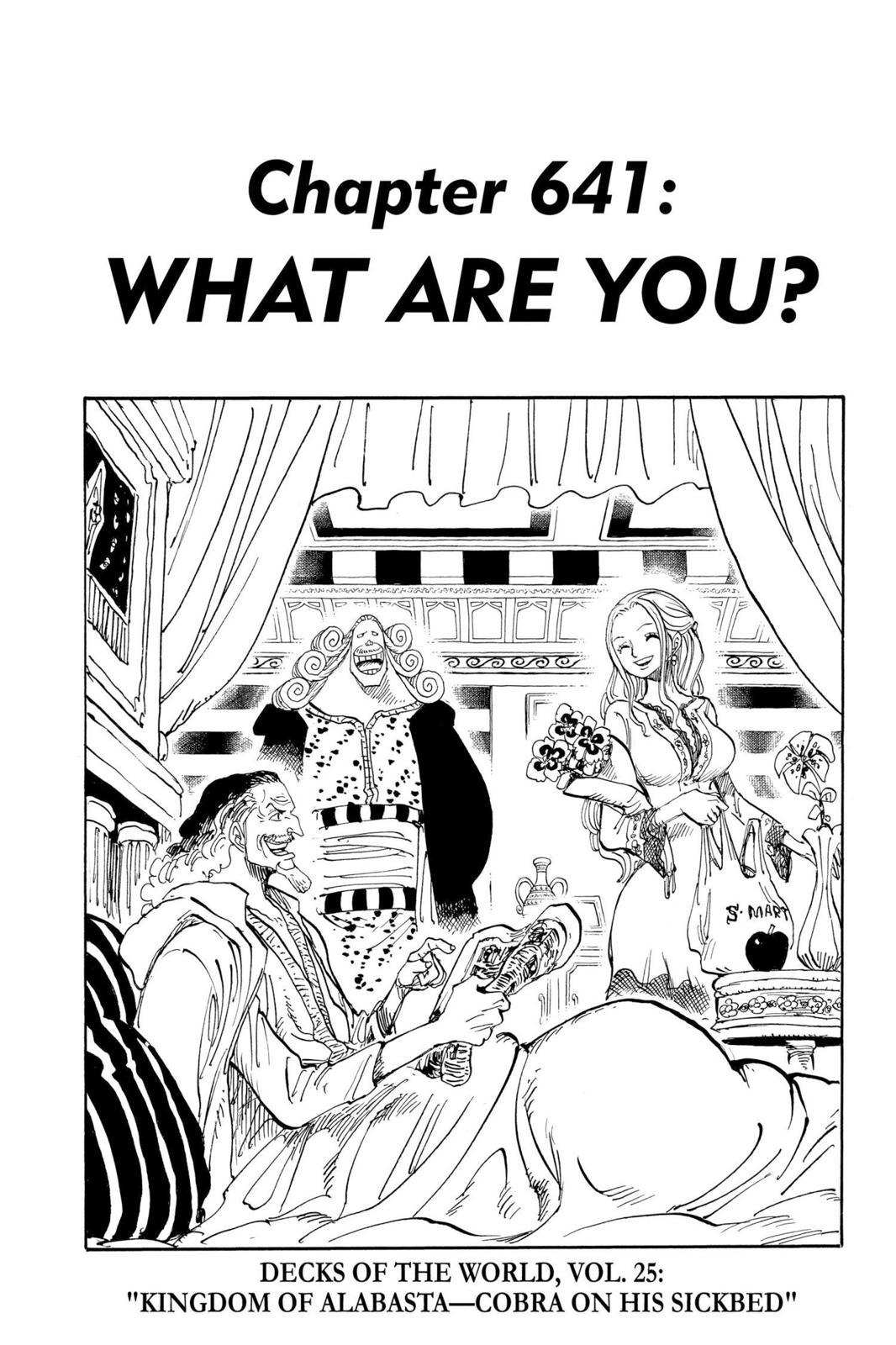 One Piece Manga Manga Chapter - 641 - image 1