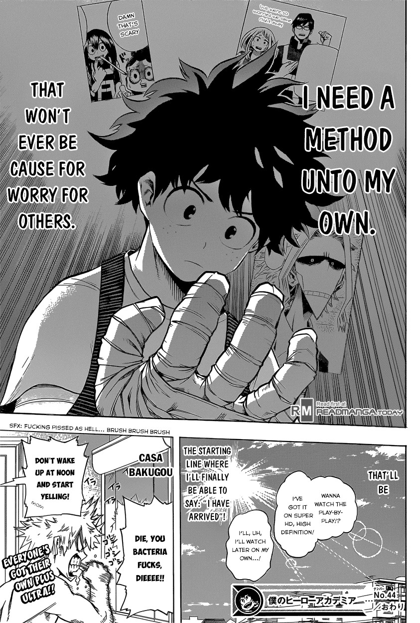 My Hero Academia Manga Manga Chapter - 44 - image 18